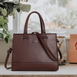 EXOTIC Women Feminina Solid Top Handle Tote Hand Bag